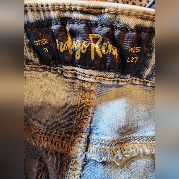 Indigo Rein Light Wash Super Skinny Jean - Picture 8 of 9